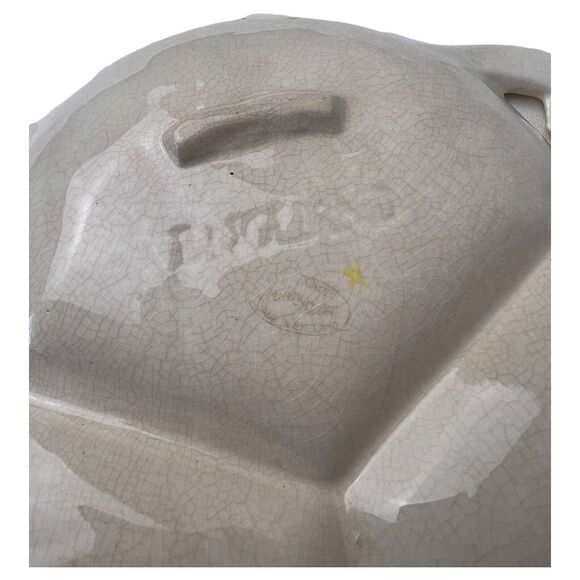 Avon Ware Serving Candy Change Dish Made in England 1940 Vintage Art Deco - Picture 3 of 3